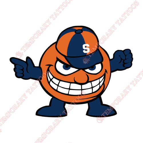 Syracuse Orange Customize Temporary Tattoos Stickers NO.6419